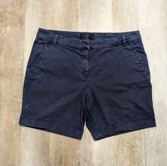J. Crew Black Label Navy Blue Shorts - Picture 3 of 8